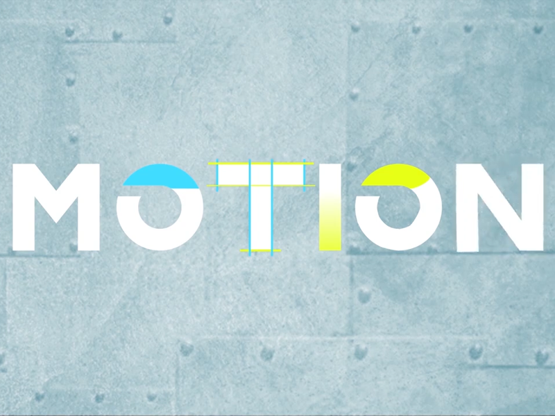 Motion design d'un texte